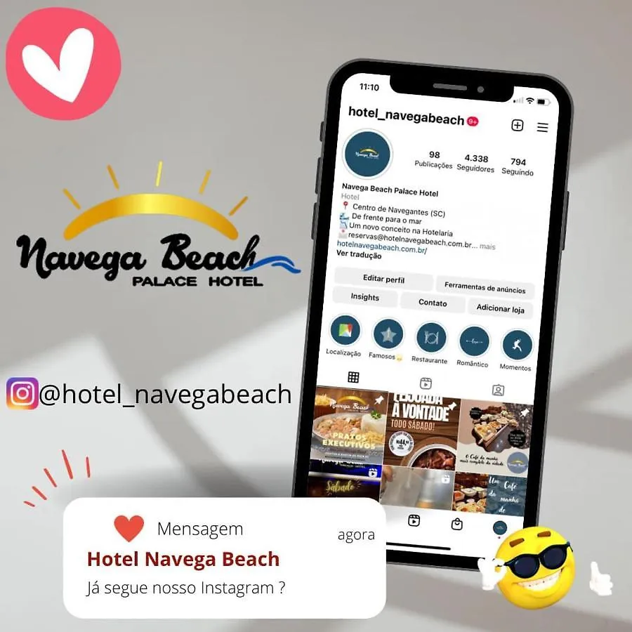 Navega Beach Palace Hotel ナヴェガンテス